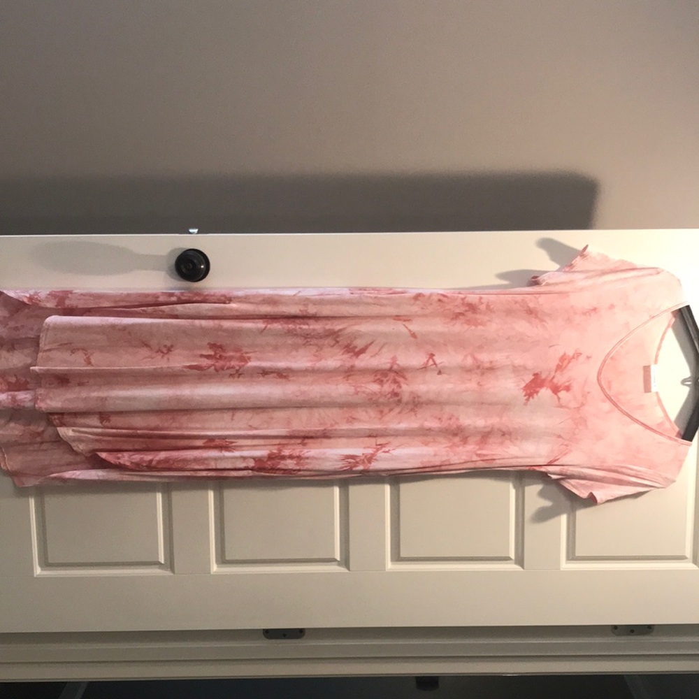 Boutique Tie dye maxi dress